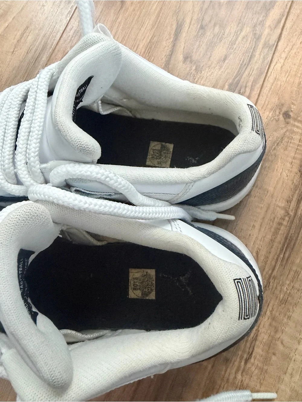 Jordan Kids White and Teal Snake-Print Sneakers